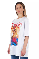 Frankie Morello White Cotton Women T-Shirt -   -  Frankie Morello.