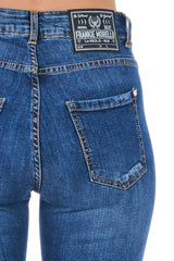 Frankie Morello Blue Other Fibres Women Jeans -   -  Frankie Morello.