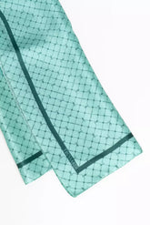 Trussardi Light Blue Silk Women Scarf -   -  Trussardi.