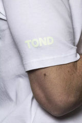 Tond White Cotton Men's T-Shirt -   -  Tond.