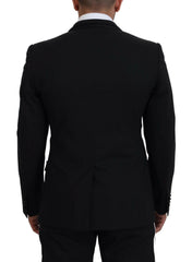 Dolce & Gabbana Black MARTINI Slim Fit Jacket Blazer -   -  Dolce & Gabbana.