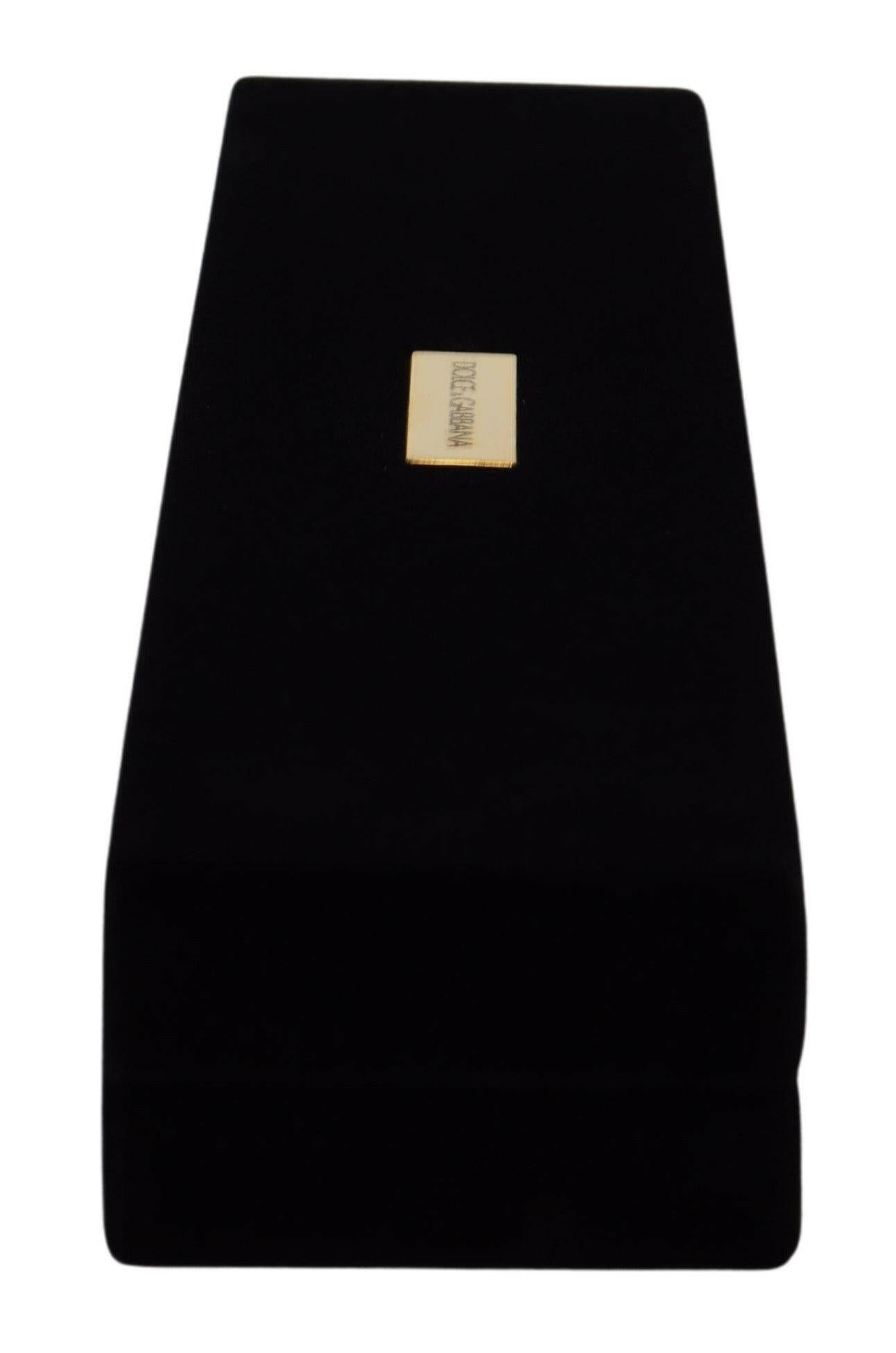 Dolce & Gabbana Black Velvet Logo Plaque Storage Bracelet Jewelry Box -   -  Dolce & Gabbana. Dolce & Gabbana Black Velvet Logo Plaque Storage Bracelet Jewelry Box -   -  Dolce & Gabbana.