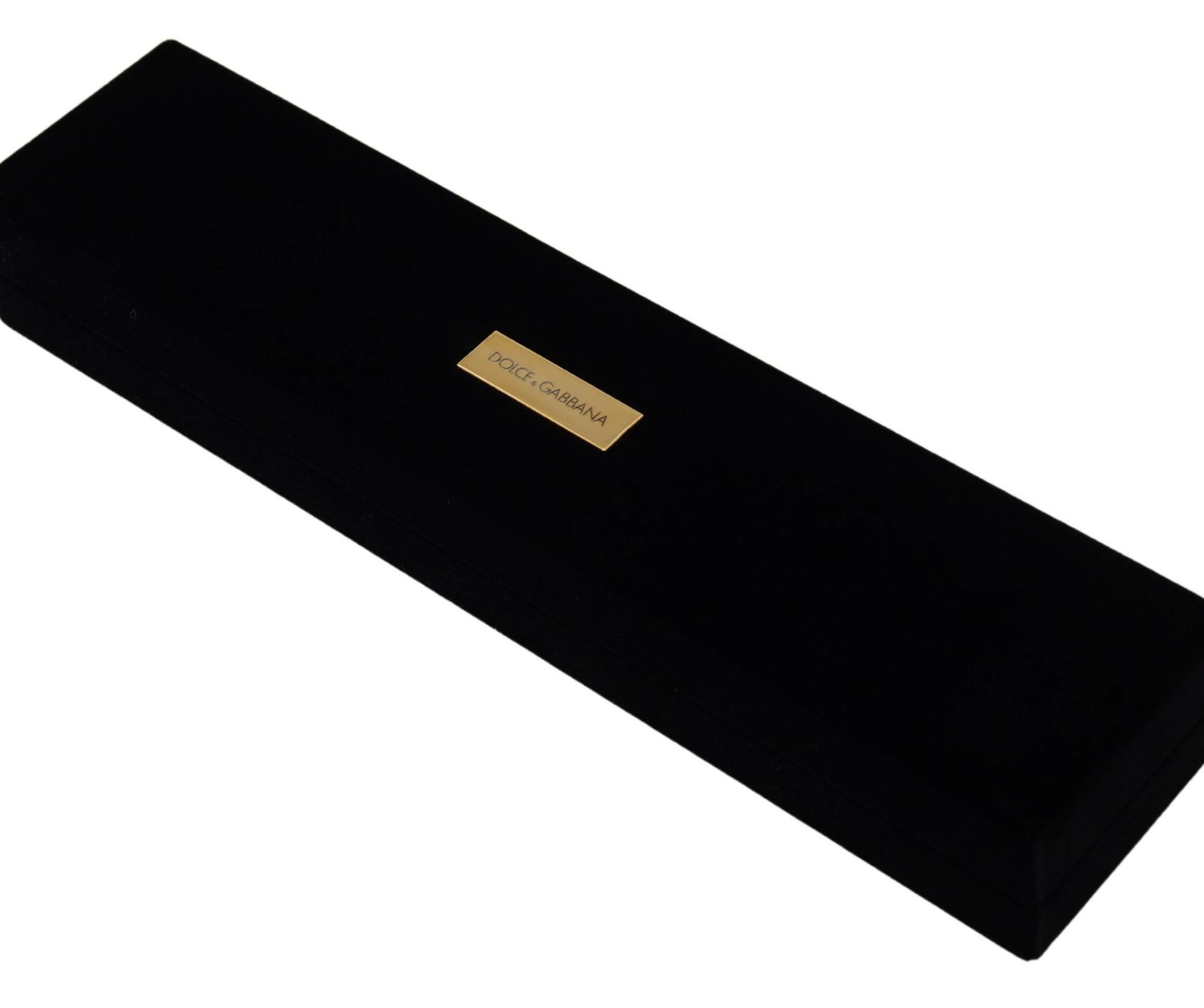 Dolce & Gabbana Black Velvet Logo Plaque Storage Bracelet Jewelry Box -   -  Dolce & Gabbana. Dolce & Gabbana Black Velvet Logo Plaque Storage Bracelet Jewelry Box -   -  Dolce & Gabbana.