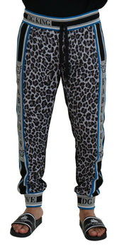 Dolce & Gabbana Multicolor DG King Leopard Print Jogger Pants -   -  Dolce & Gabbana.