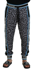 Dolce & Gabbana Multicolor DG King Leopard Print Jogger Pants -   -  Dolce & Gabbana.