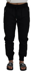 Dolce & Gabbana Black Men Casual Jogger Pants -   -  Dolce & Gabbana.