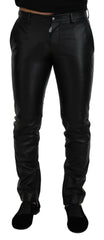 Dolce & Gabbana Black Shiny Stretch Skinny Pants -   -  Dolce & Gabbana.