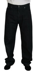 Dolce & Gabbana Black Washed Cotton Men Casual Denim Jeans -   -  Dolce & Gabbana.