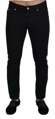 Dolce & Gabbana Black Cotton Skinny Casual Denim Jeans -   -  Dolce & Gabbana.