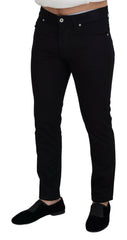 Dolce & Gabbana Black Cotton Skinny Casual Denim Jeans -   -  Dolce & Gabbana.