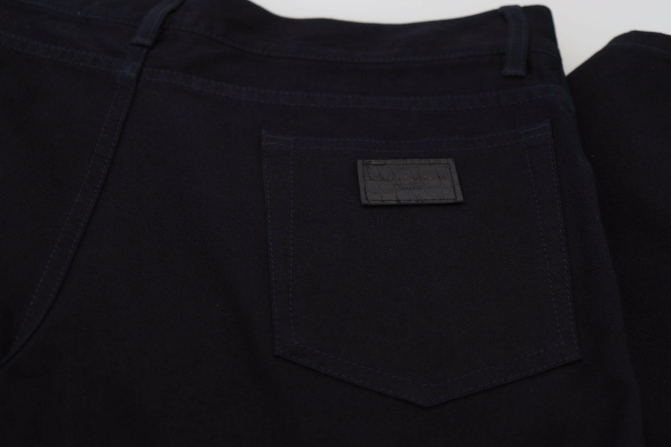 Dolce & Gabbana Black Cotton Skinny Casual Denim Jeans -   -  Dolce & Gabbana. Dolce & Gabbana Black Cotton Skinny Casual Denim Jeans -   -  Dolce & Gabbana.