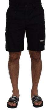 Dolce & Gabbana Black Bermuda Cargo Casual Shorts -   -  Dolce & Gabbana.