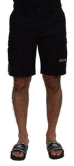 Dolce & Gabbana Black Bermuda Cargo Casual Shorts -   -  Dolce & Gabbana.