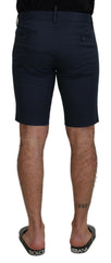 Dolce & Gabbana Blue Bermuda Low Waist Men Shorts -   -  Dolce & Gabbana.