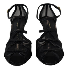 Dolce & Gabbana Black Stiletto High Heels Sandals Shoes -   -  Dolce & Gabbana.