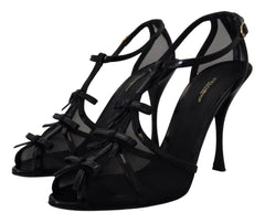 Dolce & Gabbana Black Stiletto High Heels Sandals Shoes -   -  Dolce & Gabbana.