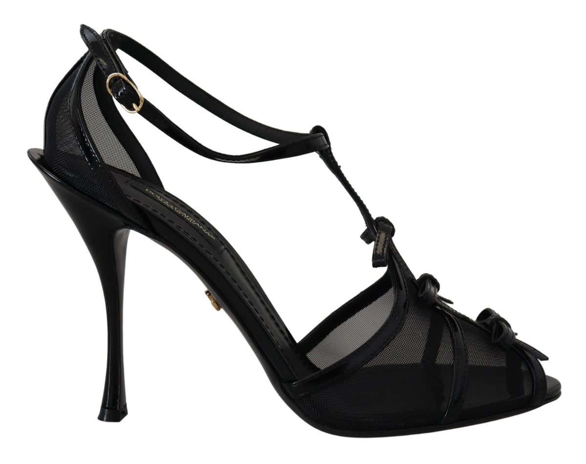 Dolce & Gabbana Black Stiletto High Heels Sandals Shoes -   -  Dolce & Gabbana.