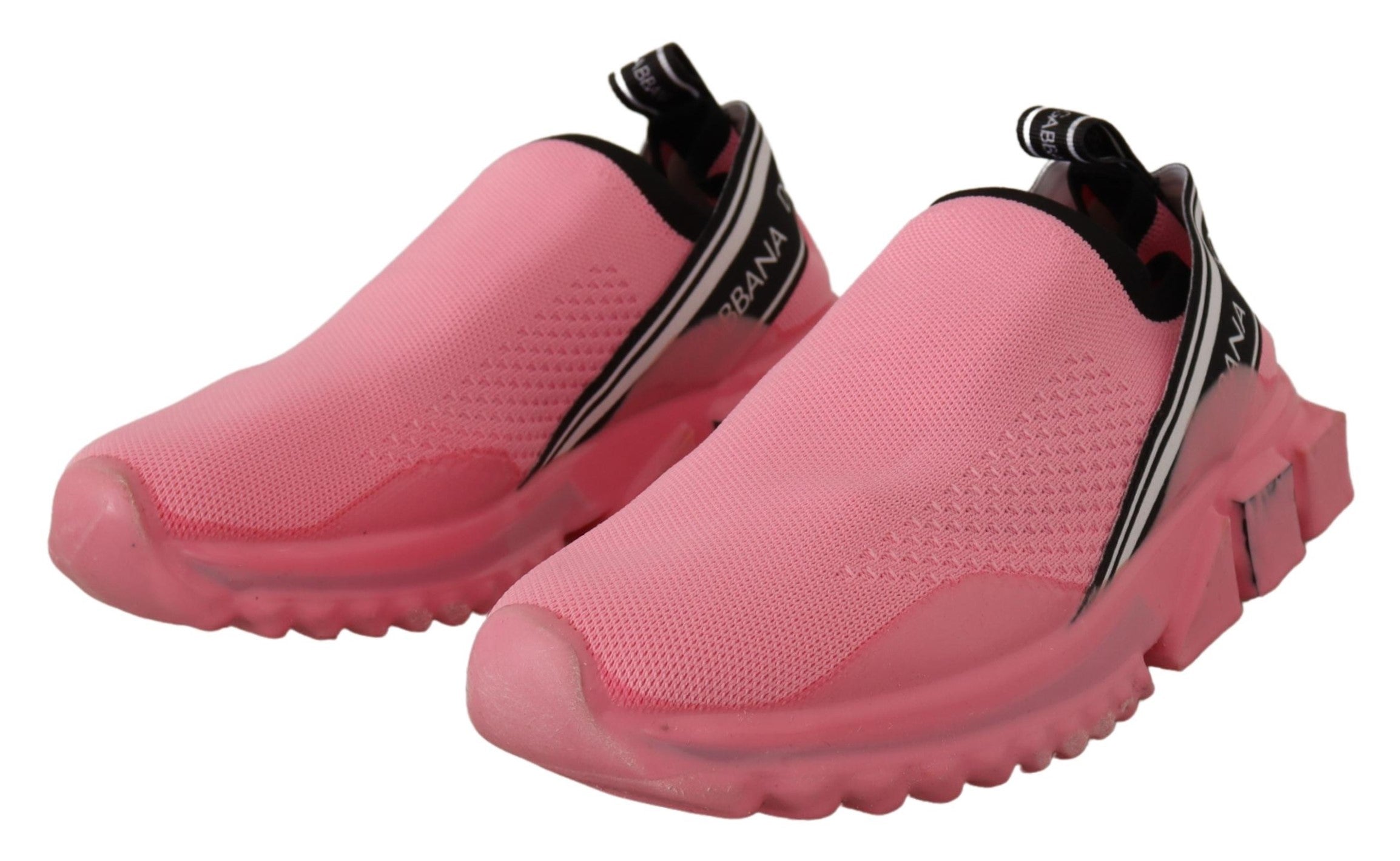 Dolce & Gabbana Pink Low Top Slip On Casual Sorrento Sneakers -   -  Dolce & Gabbana. Dolce & Gabbana Pink Low Top Slip On Casual Sorrento Sneakers -   -  Dolce & Gabbana.