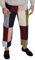 Dolce & Gabbana Multicolor Cotton Patchwork Pants -   -  Dolce & Gabbana.