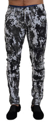 Dolce & Gabbana Multicolor Cotton Tie Dye Skinny Denim Jeans -   -  Dolce & Gabbana.