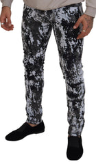 Dolce & Gabbana Multicolor Cotton Tie Dye Skinny Denim Jeans -   -  Dolce & Gabbana.