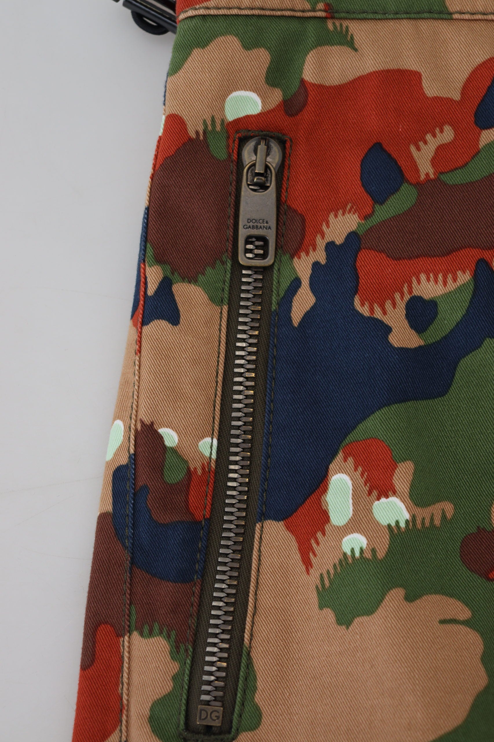 Dolce & Gabbana Multicolor Cotton Camouflaged Cargo Shorts -   -  Dolce & Gabbana. Dolce & Gabbana Multicolor Cotton Camouflaged Cargo Shorts -   -  Dolce & Gabbana.