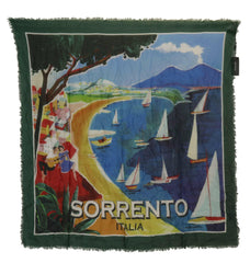 Dolce & Gabbana Multicolor Sorrento DG Shawl Fringe Scarf - - Dolce & Gabbana.