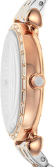 Emporio Armani Elegant Two-Tone Crystal Pave Watch -   -  Emporio Armani.