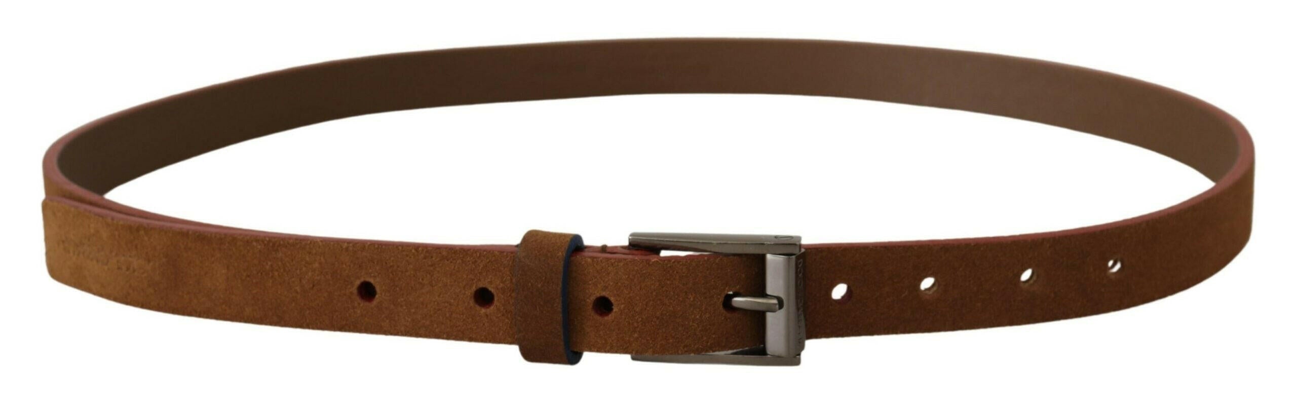 Dolce & Gabbana Brown Logo Engraved Metal Waist Buckle Belt -   -  Dolce & Gabbana. Dolce & Gabbana Brown Logo Engraved Metal Waist Buckle Belt -   -  Dolce & Gabbana.