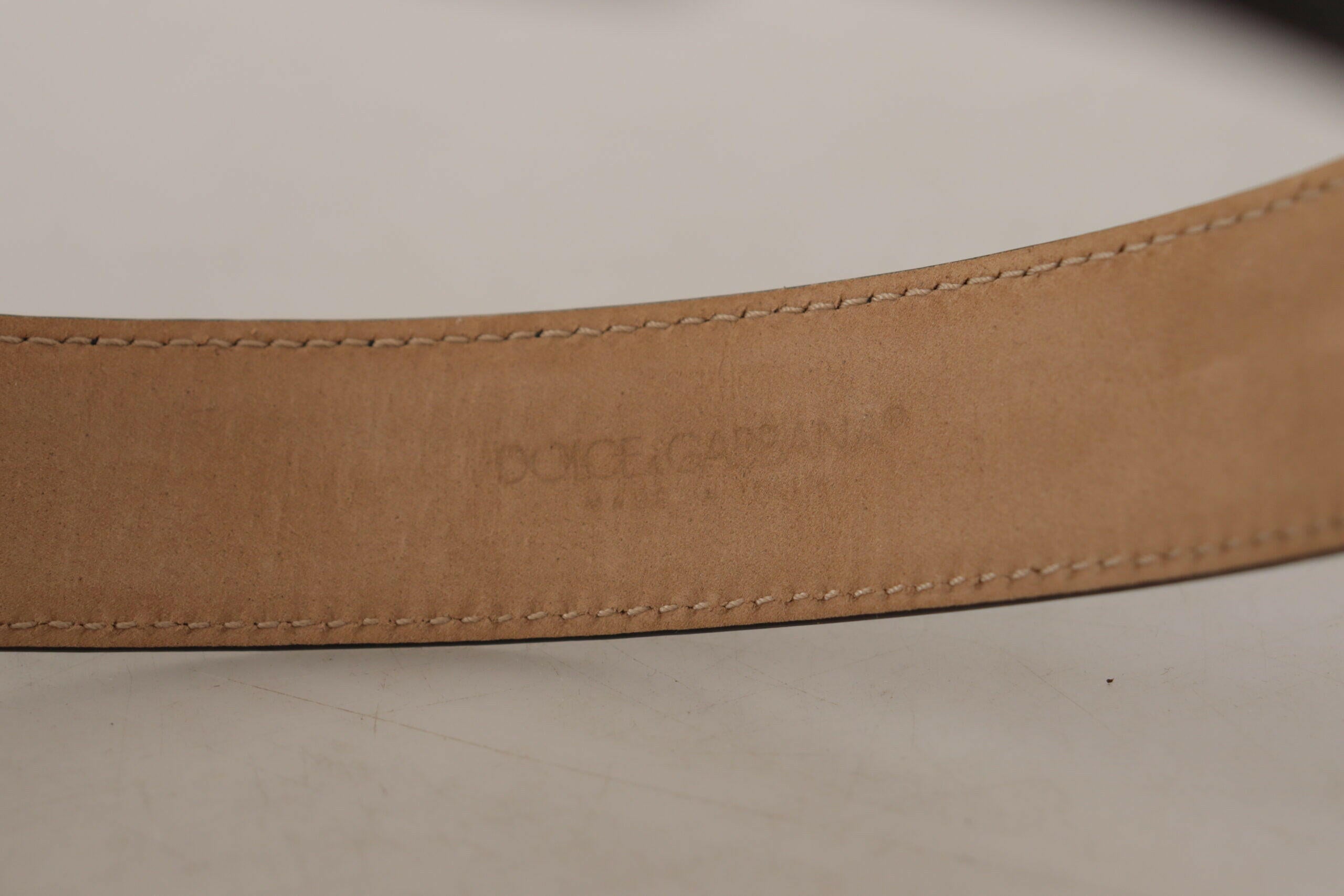 Dolce & Gabbana Black Solid Leather Classic Gold Waist Buckle Belt -   -  Dolce & Gabbana. Dolce & Gabbana Black Solid Leather Classic Gold Waist Buckle Belt -   -  Dolce & Gabbana.