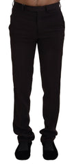 BENCIVENGA Brown Straight Fit Formal Men Pants -   -  BENCIVENGA.