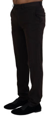 BENCIVENGA Brown Straight Fit Formal Men Pants -   -  BENCIVENGA.