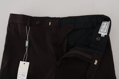 BENCIVENGA Brown Straight Fit Formal Men Pants -   -  BENCIVENGA.