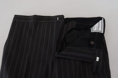 BENCIVENGA Black Stripes Viscose Dress Pants -   -  BENCIVENGA.