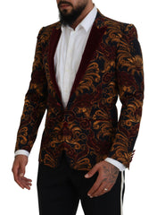 Dolce & Gabbana Multicolor Floral Single Breasted Martini Blazer -   -  Dolce & Gabbana.