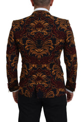 Dolce & Gabbana Multicolor Floral Single Breasted Martini Blazer -   -  Dolce & Gabbana.
