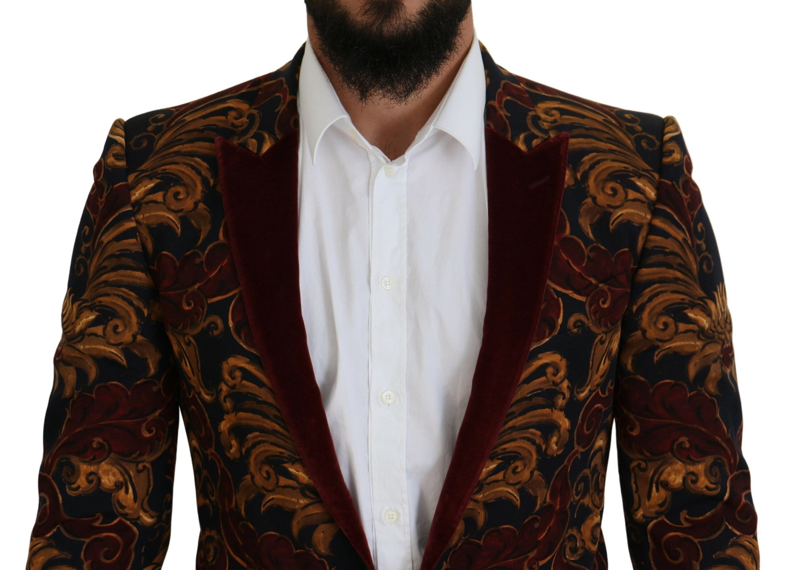 Dolce & Gabbana Multicolor Floral Single Breasted Martini Blazer -   -  Dolce & Gabbana. Dolce & Gabbana Multicolor Floral Single Breasted Martini Blazer -   -  Dolce & Gabbana.
