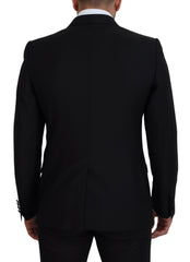 Dolce & Gabbana Black Slim Fit Formal Martini Blazer -   -  Dolce & Gabbana.