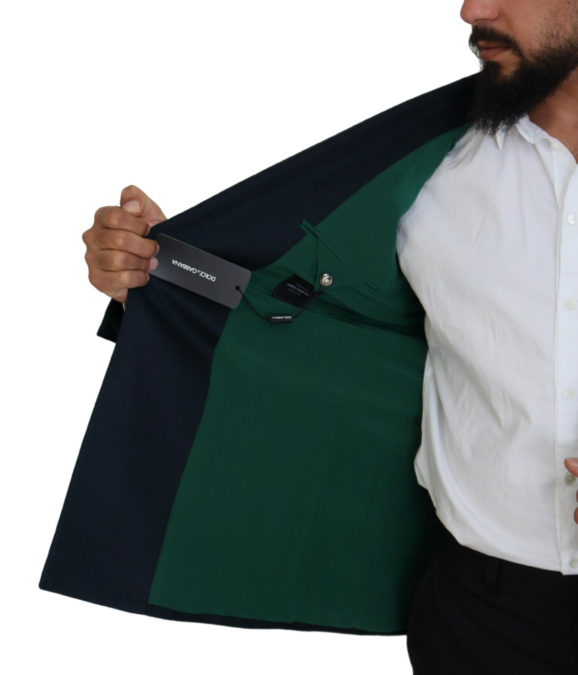 Dolce & Gabbana Blue Double Breasted Formal Coat Blazer -   -  Dolce & Gabbana. Dolce & Gabbana Blue Double Breasted Formal Coat Blazer -   -  Dolce & Gabbana.