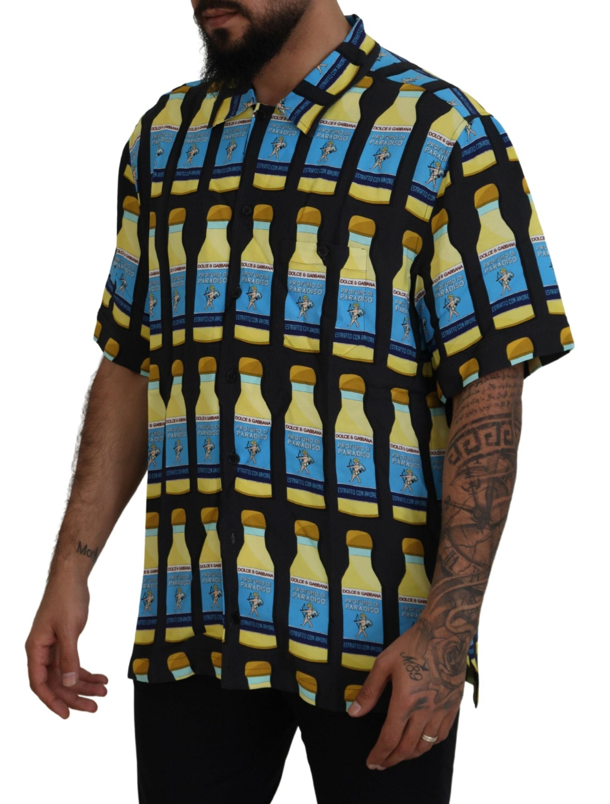 Dolce & Gabbana Multicolor Printed Viscose Casual Shirt -   -  Dolce & Gabbana. Dolce & Gabbana Multicolor Printed Viscose Casual Shirt -   -  Dolce & Gabbana.