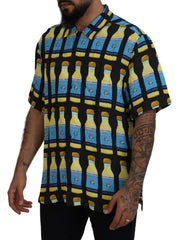 Dolce & Gabbana Multicolor Printed Viscose Casual Shirt -   -  Dolce & Gabbana.