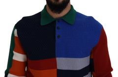 Dolce & Gabbana Multicolor Stripes Wool Pullover Sweater -   -  Dolce & Gabbana.