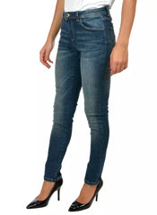 Yes Zee Blue Cotton Women's Skinny Jeans -   -  Yes Zee.