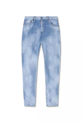 DsquaredΒ² Light Blue Cotton Men Jeans -   -  DsquaredΒ².