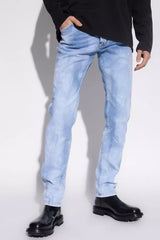 Dsquared² Light Blue Cotton Men Jeans -   -  Dsquared².