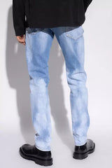 Dsquared² Light Blue Cotton Men Jeans -   -  Dsquared².