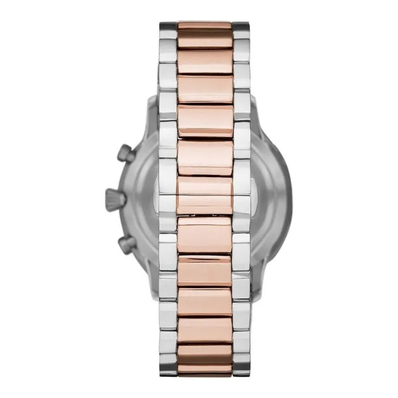 Emporio Armani Elegant Two-Tone Timepiece for Men -   -  Emporio Armani. Emporio Armani Elegant Two-Tone Timepiece for Men -   -  Emporio Armani.