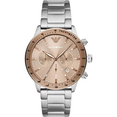 Emporio Armani Classic Chronograph Steel Men's Watch -   -  Emporio Armani.