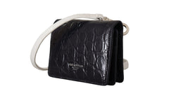 Dolce & Gabbana Blue White Caiman Leather Strap Card Holder Wallet -  Leather Wallet for Men -  Dolce & Gabbana.