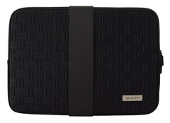Gant Black Padded Pouch Bag Zipper Cover Sleeve Case -   -  Gant.